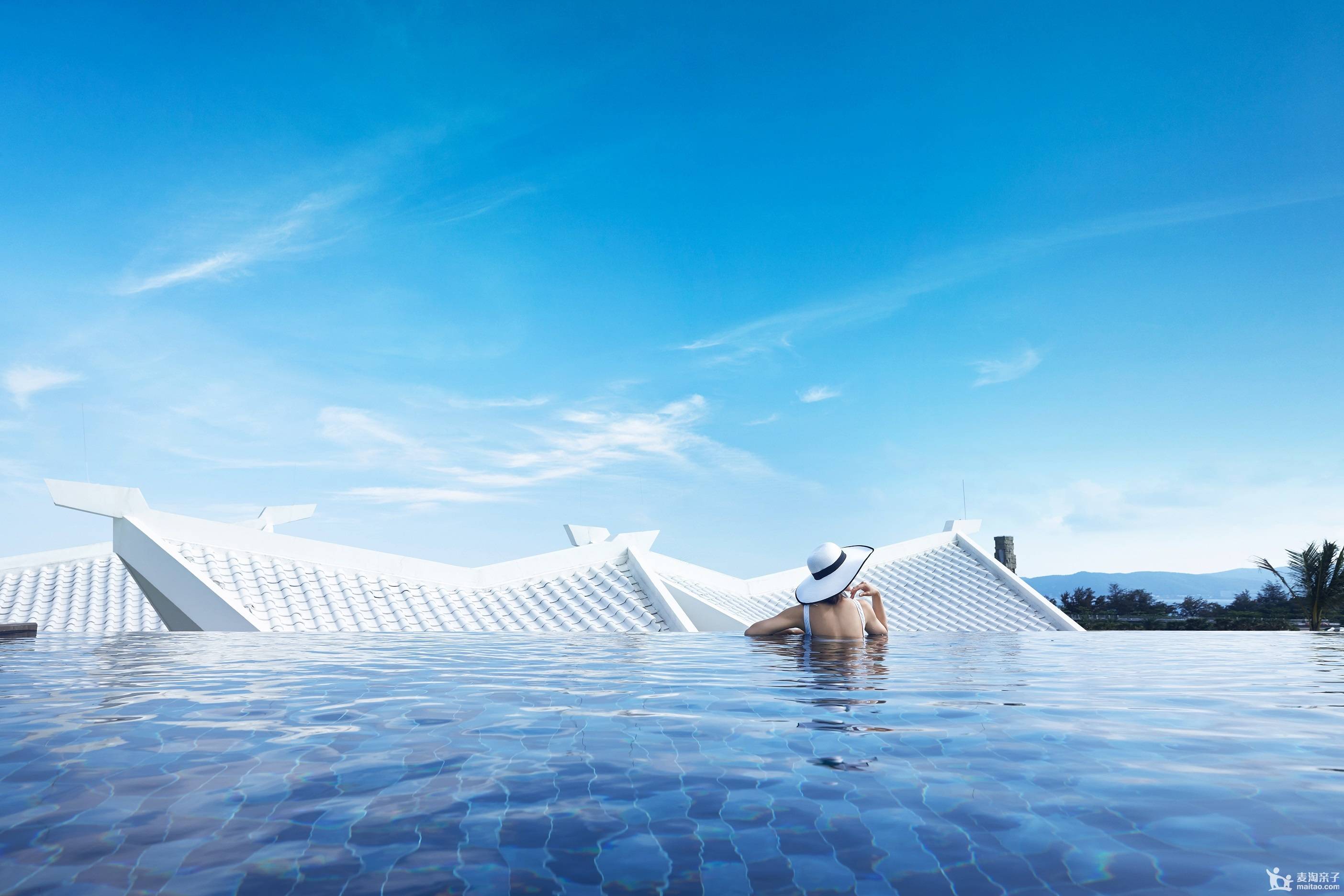 爱琴海风私家泳池独栋别墅|三亚亚龙湾迎宾馆