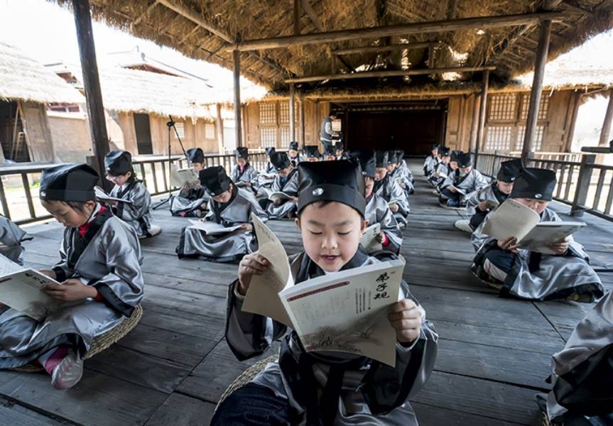 12天国学夏令营—学传统文化,习琴棋书画.