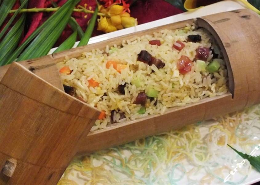 竹筒饭,户外烧烤,悠闲轻时尚的怪坡之旅